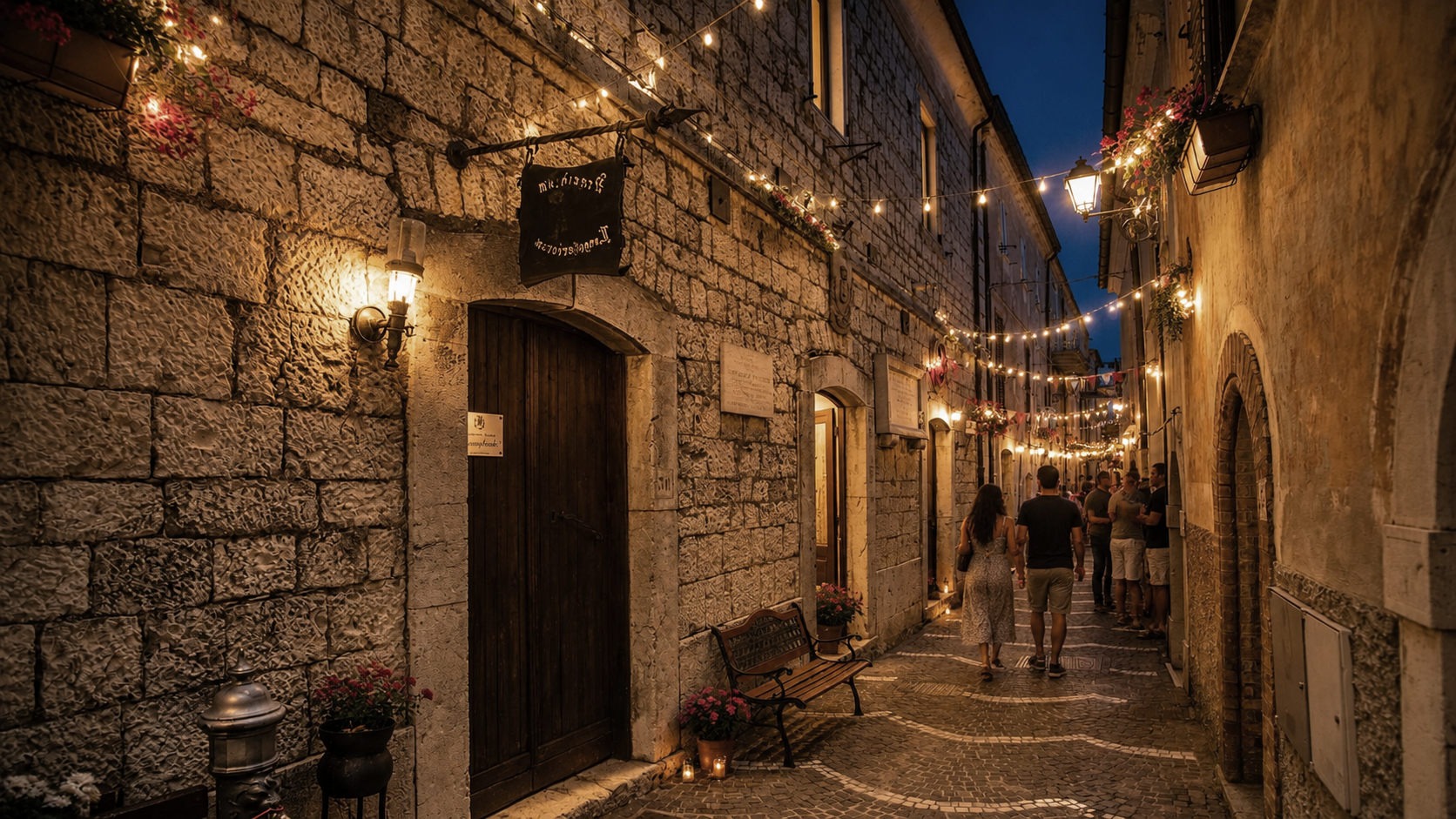 Serata al Borgo a Sant'Angelo in Grotte